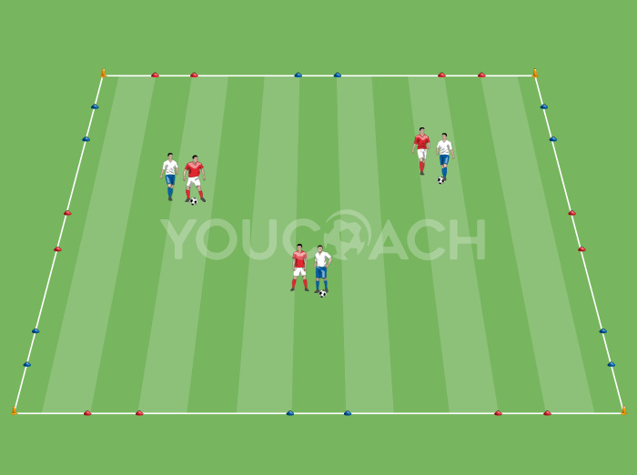 1 x 1 - Remate para mini balizas