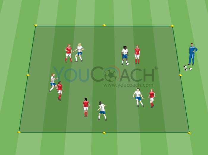 5 contra 5 - Marcação Individual