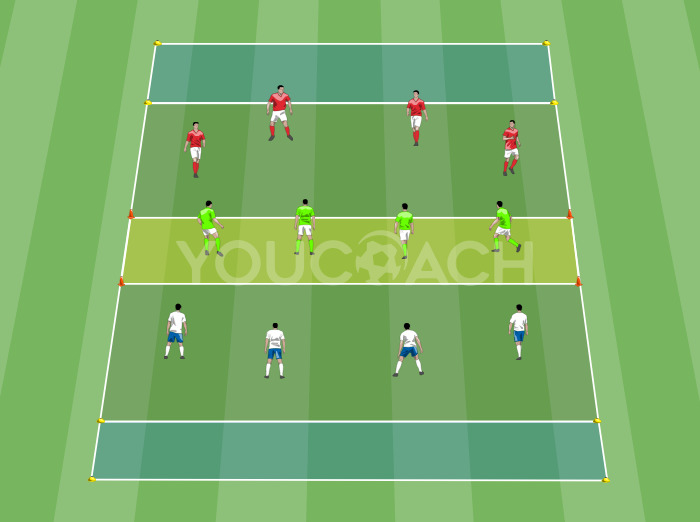 8 contra 4: amplitude e transições
