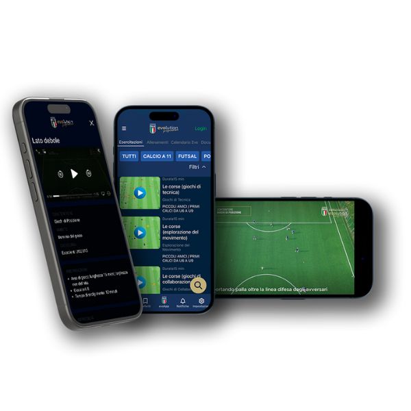 Evoapp - l'applicazione dell'Evolution Programme realizzata da YouCoach per il progetto del Settore Giovanile e Scolastico FIGC - Sezione video