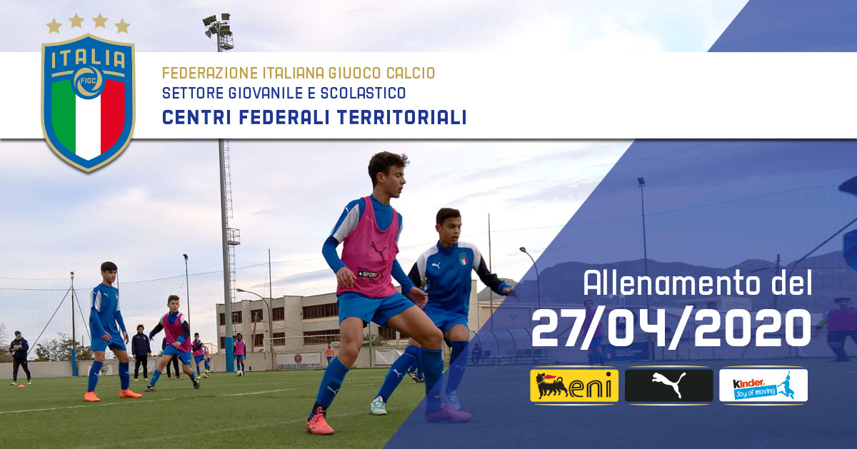 Allenamento del 27 Aprile Centri Federali Territoriali