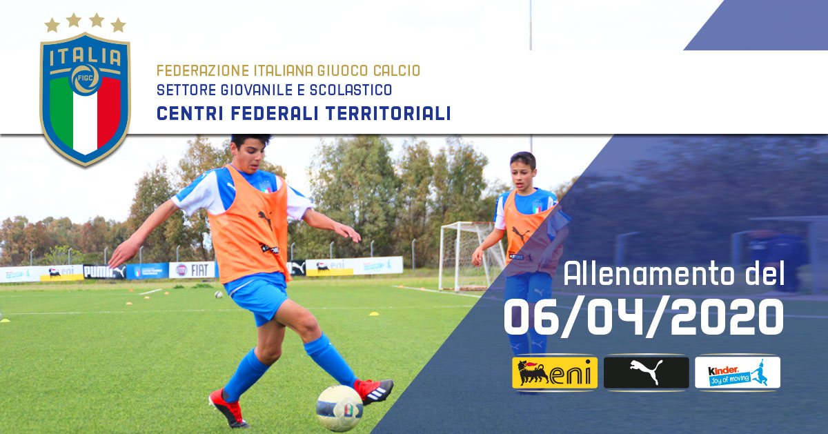 Allenamento del 6 Aprile Centri Federali Territoriali