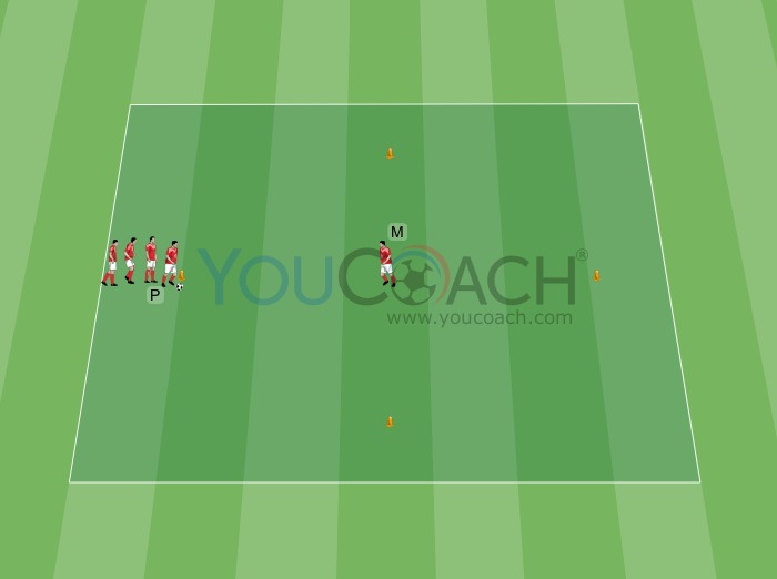 Passes em "diamante"